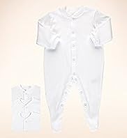 3 Pack Pure Cotton Assorted Sleepsuits