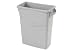 16 Gallon Rubbermaid Slim Jim Recycling Container - Gray