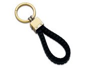18kt Gold and Rubber Baraka Key Chain