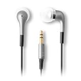 Ifrogz Earpollution Luxe Micro Bud Earbuds Silver Sleek Exterior Mixed Clean Sound Make