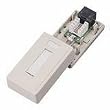 Cables To Go - 03834 - CAT5E Surface Mount Box 1-Port Ivory