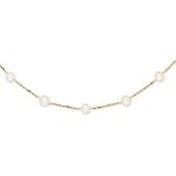 14K Cultured Pearl Necklace - JewelryWeb