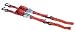 Valley 53510 Tie Down 6' x 1" Wide with hooks, Aero w/Red webbing, Pair Pack