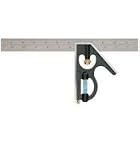 Empire Level E250 12-Inch Heavy Duty Professional Combination Square w/Etched Stainless Steel Blade and True BlueR Vial