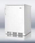 Summit Refrigeration FF6 - Undercounter Refrigerator, Door Shelves, White, 5.5-cu ft