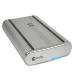 3.5" FirewireB (800) and USB2.0 combo HDD external storage enclosure, Aluminum