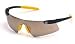 Desperado Safety Glasses Black, Lens, Banana Mirror, Uom Each