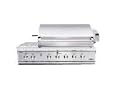 DCS : BGB48BQRN 48in Built-in Gas Grill with 3-25,000 BTU Burners, Side Burner and Rotisserie - NG