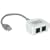 Cables to Go 2-Port Splitter/Combiner - RJ-45 (M) - RJ-45 (F) - gray