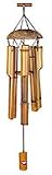 Wind Charm / Coconut Husk with Bamboo Tubes / 34