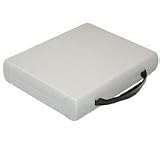 Print File Archival Workbox, 3 Ring Binder Box with a Carry Handle, 2-1/2 Deep, 1.5 D-ring, Gray