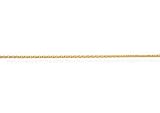 Nadejo CH5009 Chaine Plaque or Mixte Maille Forcat Diamantee Longueur 50cm