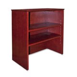 LLR90026 - Bookcase Hutch For Lateral File, 33x16x36-1/2, Mahogany