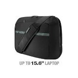 Belkin F8N112ttKSG Nylon Case Messenger Laptop - fits 15.6-Inch Notebooks (Black/Soft Grey)