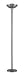 Lite Source 1 Light Halogen Torchiere Polished Steel