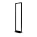 Netshelter 2post Open Rack Black Finish Netshelter 2post Open Rack Black Finish