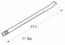 Music City Metals 16731 Stainless Steel Burner Replacement for Select Gas Grill Models by Amana Surefire and Others