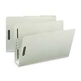 Pressboard Fastener Folder,25 Pt,1 Exp,1/3 Tab,Letter,25/BX (SPRSP17216)