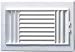 DEFLECTO RGC106 Ceiling Register Air Deflector (3-way; 10- Inch x 6- Inch)