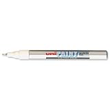 Brand New. uni Paint Marker Bullet Tip Fine Point Px21 Line Width 0.8-1.2mm Silver Ref 9001951 [Pack 12]