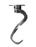 Univex 1033225 Commercial Mixer Dough Hook for 30 Qt. Univex Mixer