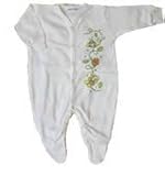 Under the Nile Organic Cotton Footie - Busy Bees Newborn-3 Months