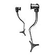 SSR43-X - Adjustable Speaker Stands with Curved Design