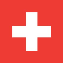 Switzerland Country Flag Car Magnet