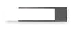 Industrial Grade 2VAK3 Magnetic Card Holder, 6x1.83, PK 25