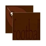 Scrappin Sports Sporty Words Football