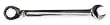 Westward 1LCK2 Ratcheting Combination Wrench, 12 Pt, 21mm