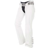 Icon Womens Bombshell Leather Chaps White Large