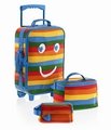 Smile Rolling Suitcase & Large Vanity Case by Agatha Ruiz de La Prada