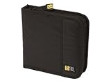 Case Logic CDW 16 - Wallet for CD/DVD discs - 16 discs - nylon - black