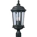 Maxim Lighting - 3022CDBZ : Dover Cast 3-Light Outdoor Pole/Post Lantern - Bronze