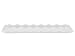 Emile Henry Colours Blanc Rectangular Cake Platter 14x6