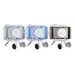 Mophie Wraptor Acryllic Case for 2G Shuffle - 3 Pack (Clear-Smoke-Blue)