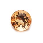 1.40 Cts of AAA 8 mm Round Loose Citrine ( 1 pc ) Gemstone