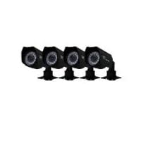 Night Owl Security CAM-4PK-CM245 4-Pack Color Wired Cameras with 45 Feet Night Vision, 240 Feet of Cable and Vandal Proof 3-Axis Mounting Brackets