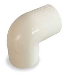 Industrial Grade 2GKD3 Elbow, 90 Deg, 1 1/4 In, Slip, CPVC