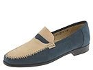Zelli Classic Exotics Bellagio | Men's Slip on Shoes Navy/Bone