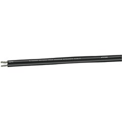 Scosche FS16-250 Frosted 16 Gauge 250-Feet Roll Flux Speaker Wire (Black)