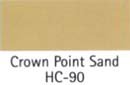 BENJAMIN MOORE PAINT COLOR SAMPLE Crown Point Sand HC-90 SIZE:2 OZ.