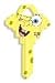 SpongeBob Yellow Schlage SC1 House Key