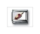 Wine Bottle Purple Classic Enamel, Italian Charm by Nomination Charms