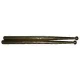 POWER Wrist Builders(tm) - SOLID Brass Practice Sticks - Size 2B - (20 Ounces - 567 Grams) - 10 times the weight of a wood drumstick