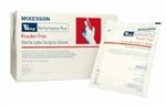McKesson Surgical Glove Perry Performance Plus Sterile PowderFree Latex Smooth Cream Latex Size 8