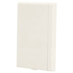 NUTONE VERTICAL VACUMM INLET IVORY *S/O*