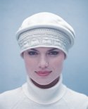 Parkhurst Cotton Pointelle Beret Topper