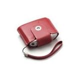Specially Designed Premium Tomtom One V2 Red Leather Case (VIVO BRANDED)
